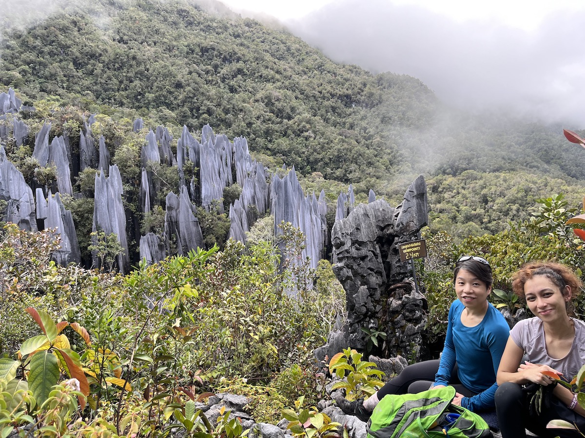 The Pinnacles View Point, Sarawak Borneo