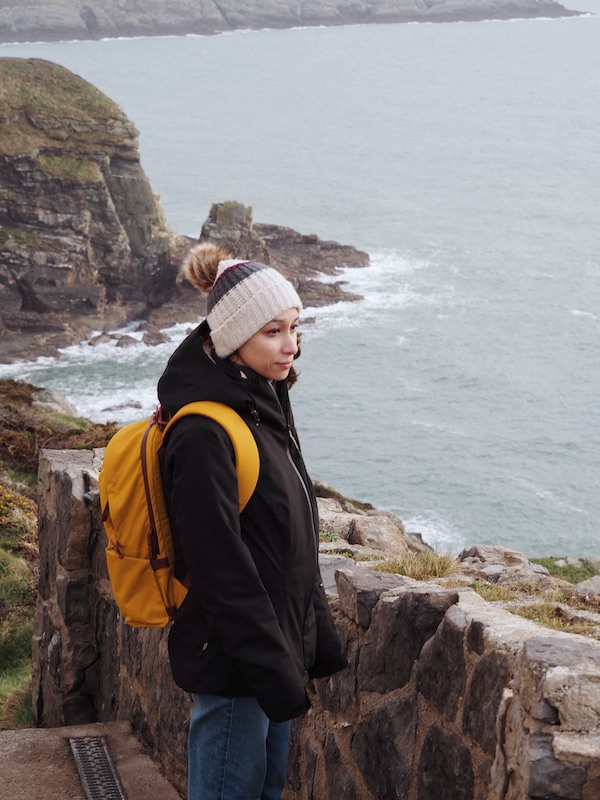 Travelling to South Stack lighthouse with the 17L Everything Backpack