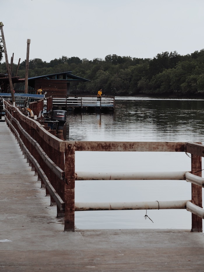 Fishing at Jeti Pak Lim along the Sepang River
