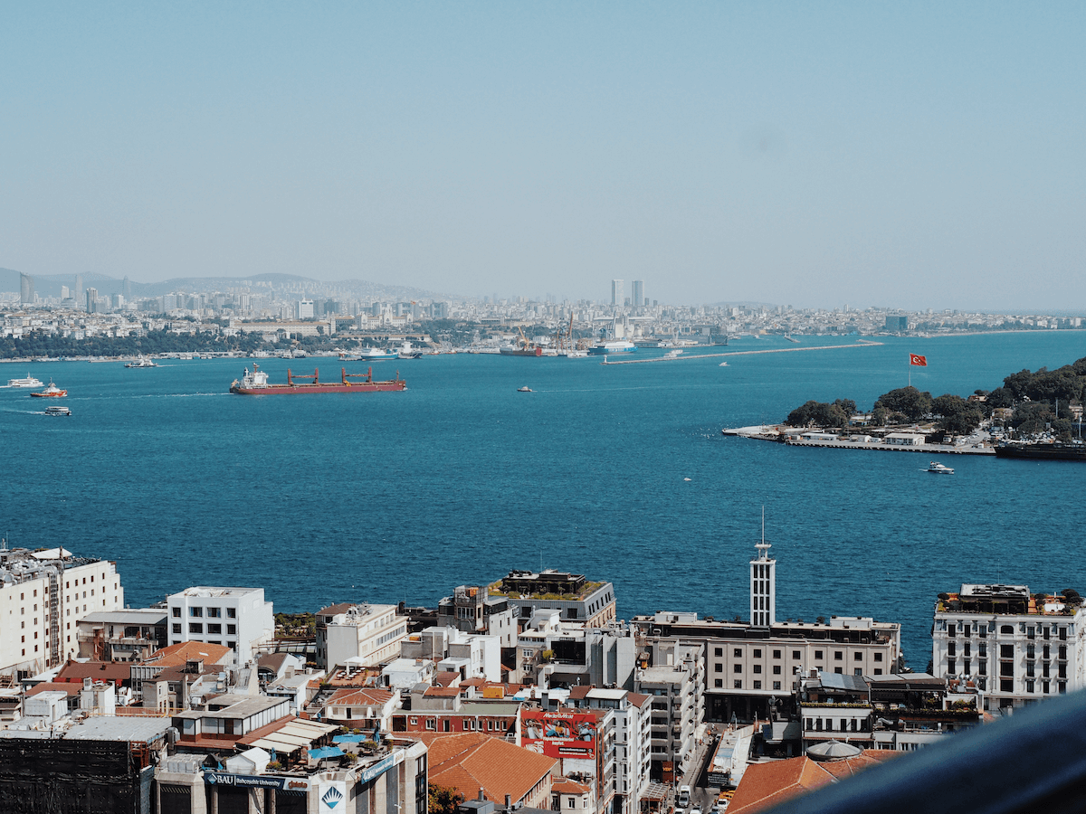 The Bosphorous in Istanbul