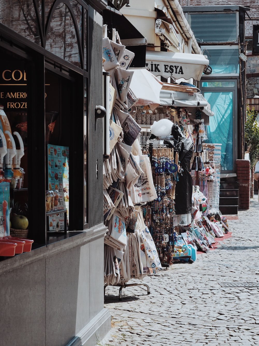 Stroll on the cobbled stone streets of Ortakoy