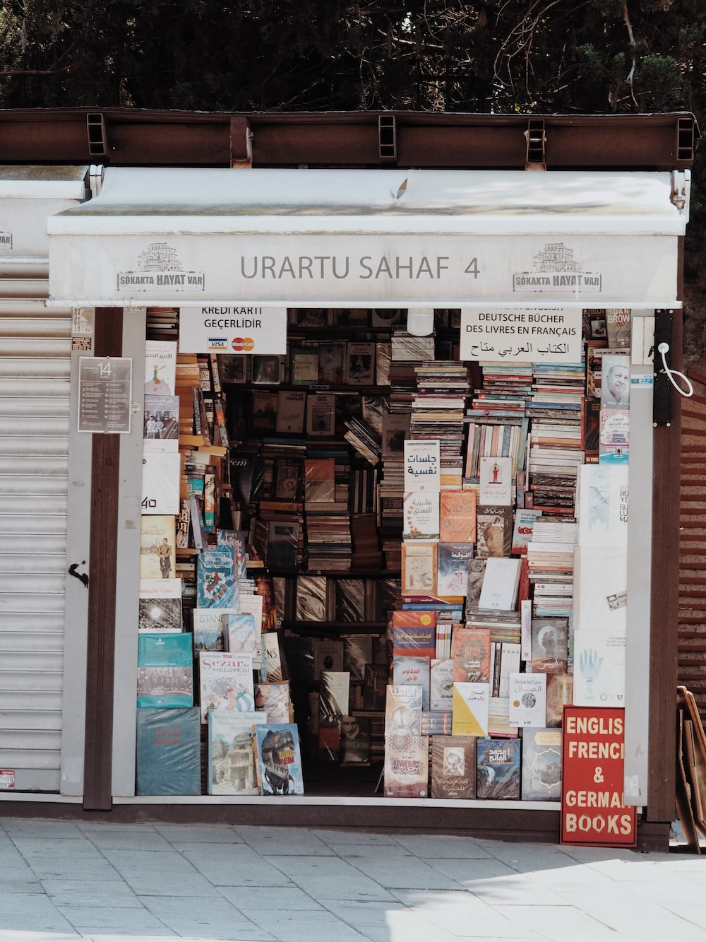 A book store in Ortaköy Square