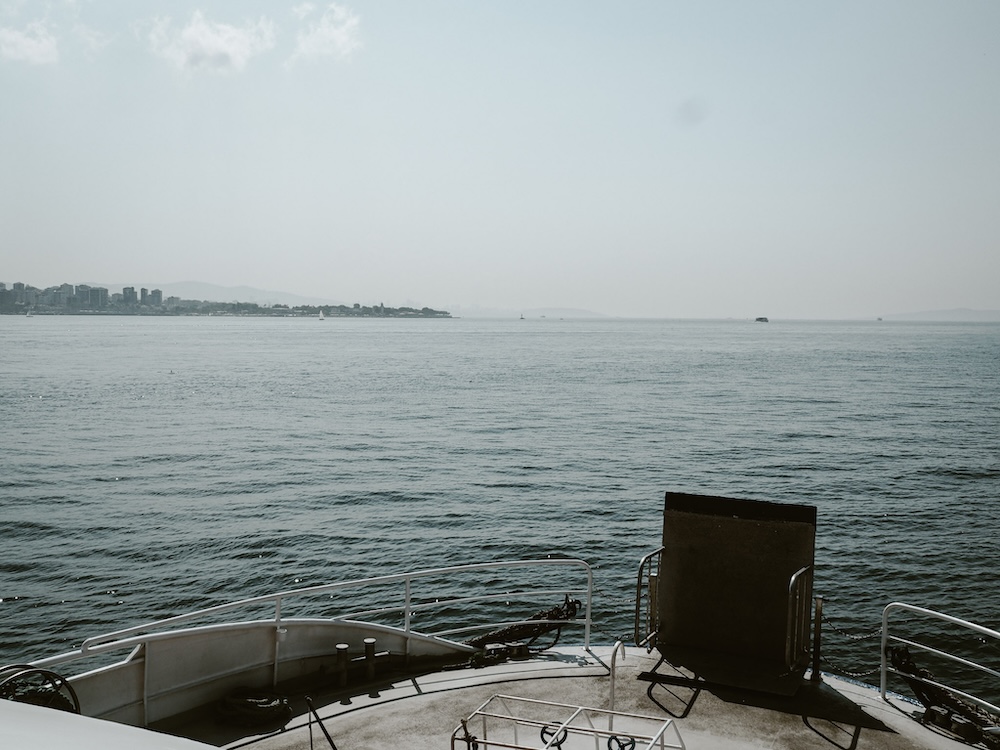 A ferry ride on the Bosphorus in Istanbul