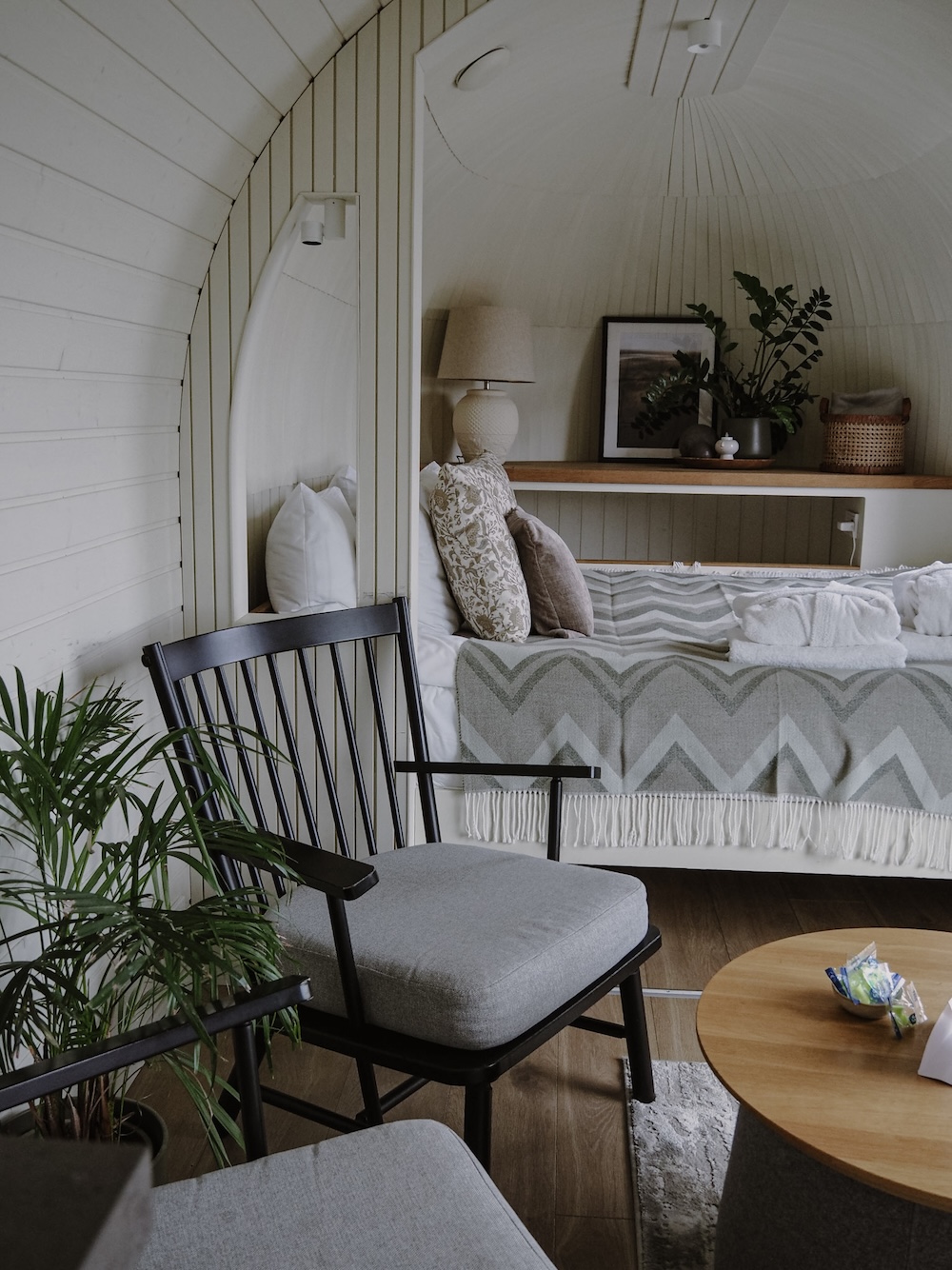 A unique stay in Tallinn is Iglu Hut 